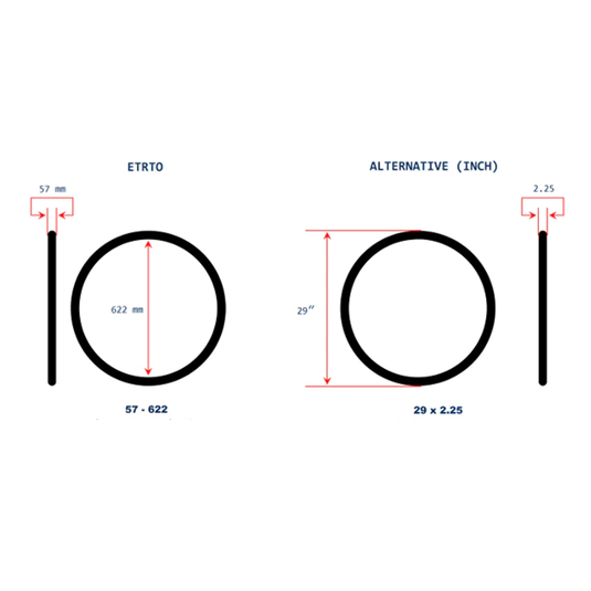 Tyre Size Chart Rubena Tyres