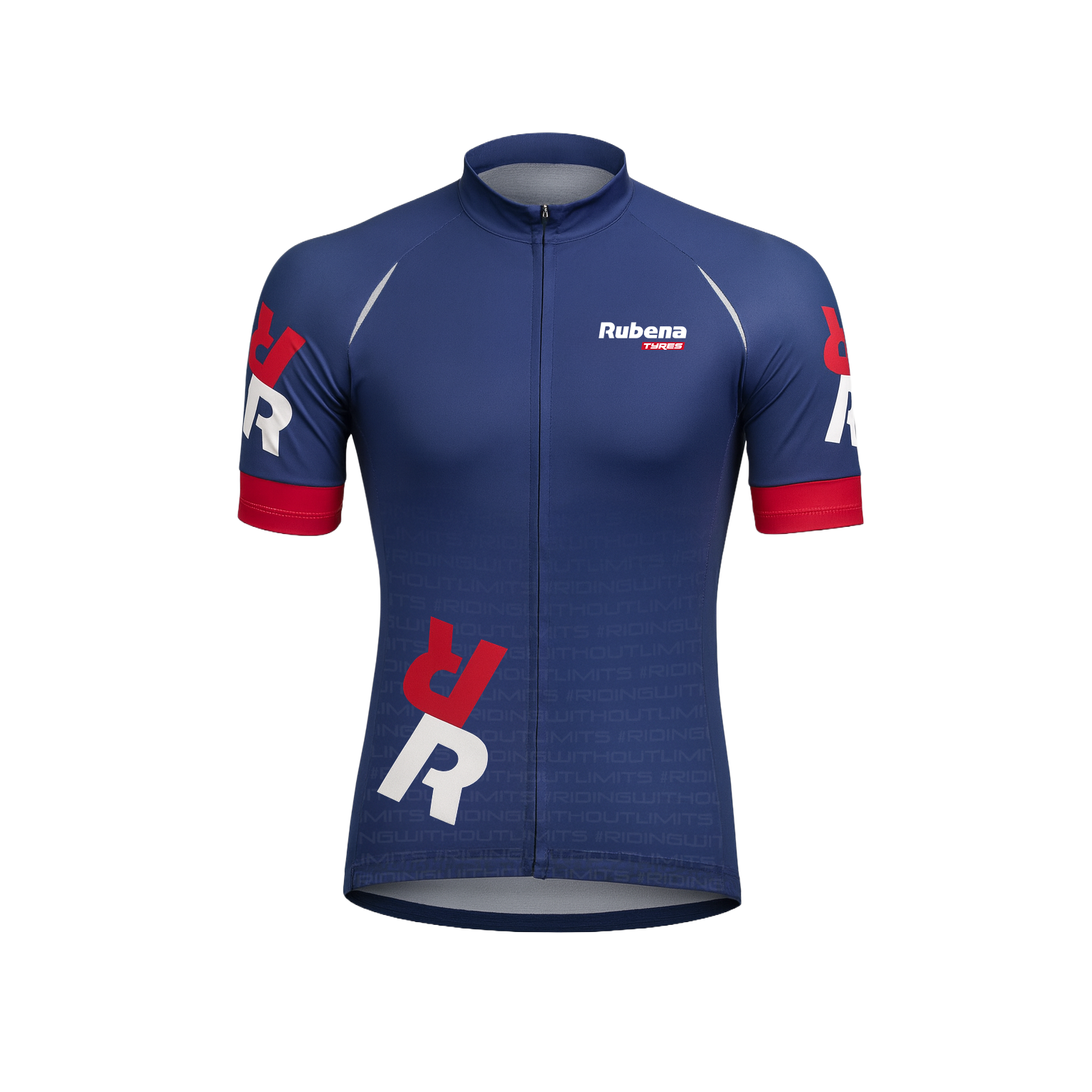 Modrý cyklistický dres